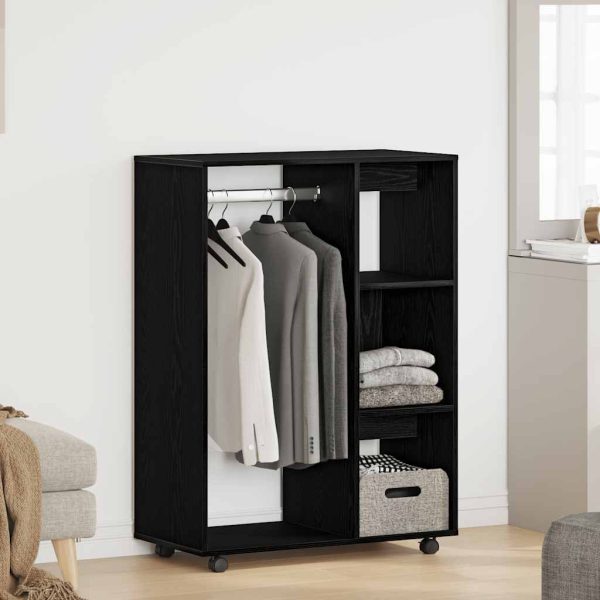 Armoire basse 2 portes 80 x 40 x 110 cm bois d’ingénierie – vue d’ensemble